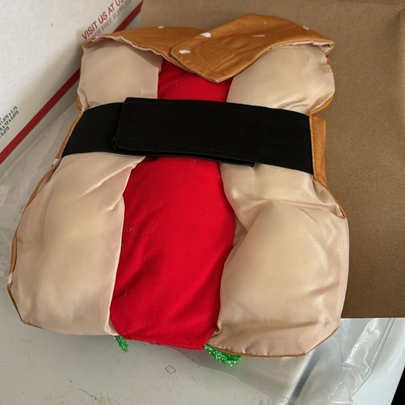 NWT Vibrant Life Halloween HotDog Costume Jack Russell Pug Shih Tzu Cat Back 13” - Picture 1 of 16